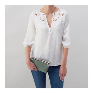 Vintage Bottle Green Lauren Clutch